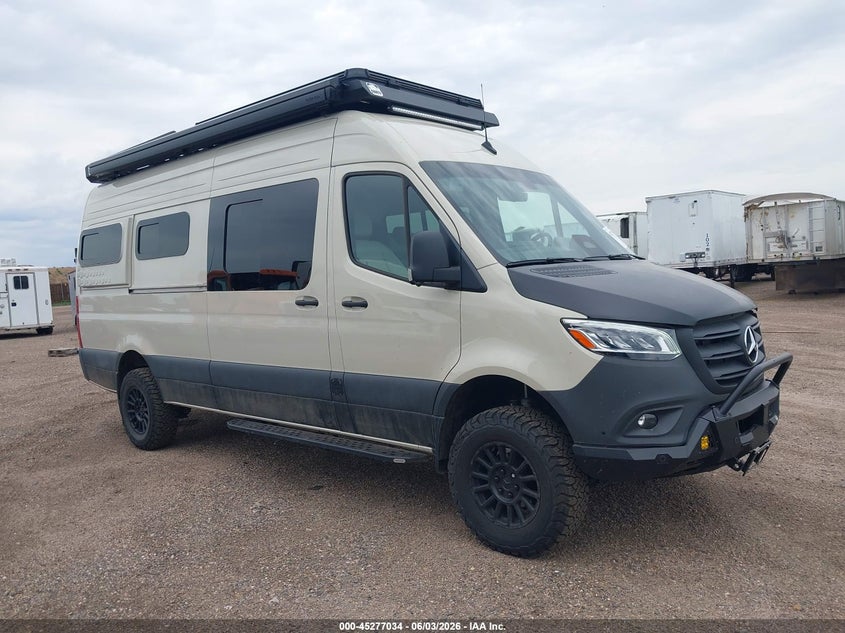 2025 Mercedes-Benz Sprinter 2500 High Roof 4-Cyl Diesel Ho VIN: W1Y4NCVY7ST220008 Lot: 45277034