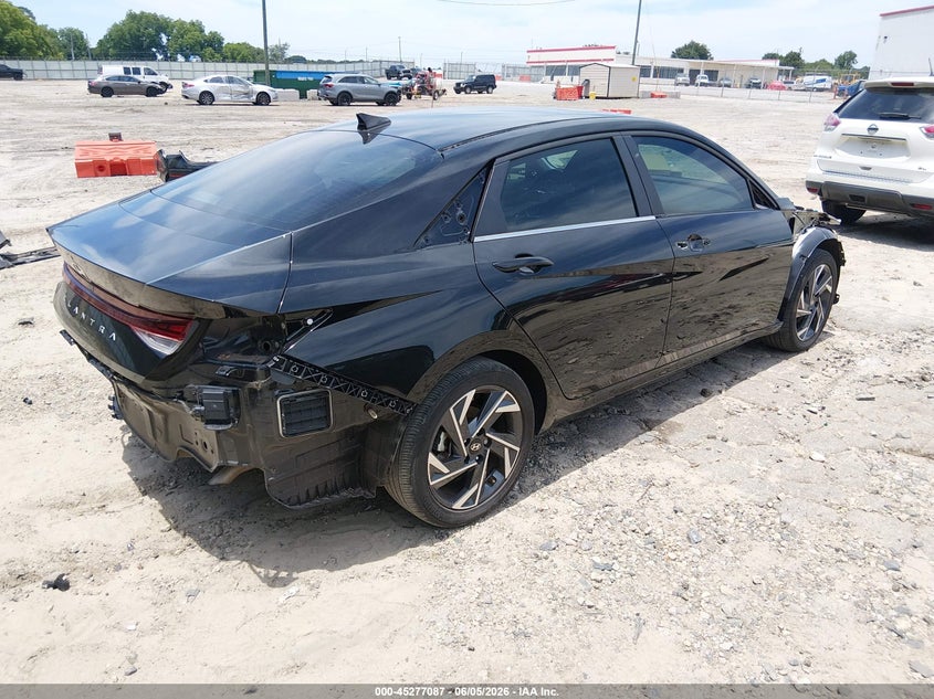 Vin: kmhls4dg0ru688895, lot: 45774911, hyundai elantra sel 20244