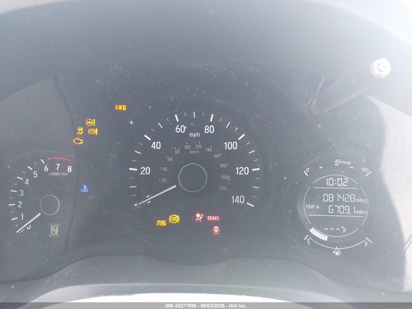 2016 HONDA HR-V auction photo 7