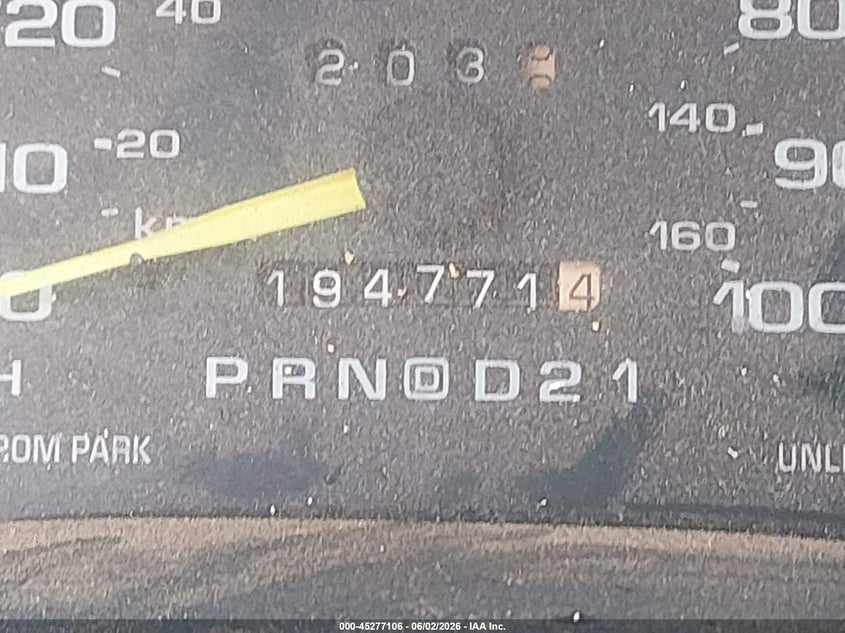 1996 GMC Sonoma VIN: 1GTCS19X6T8505589 Lot: 45277106