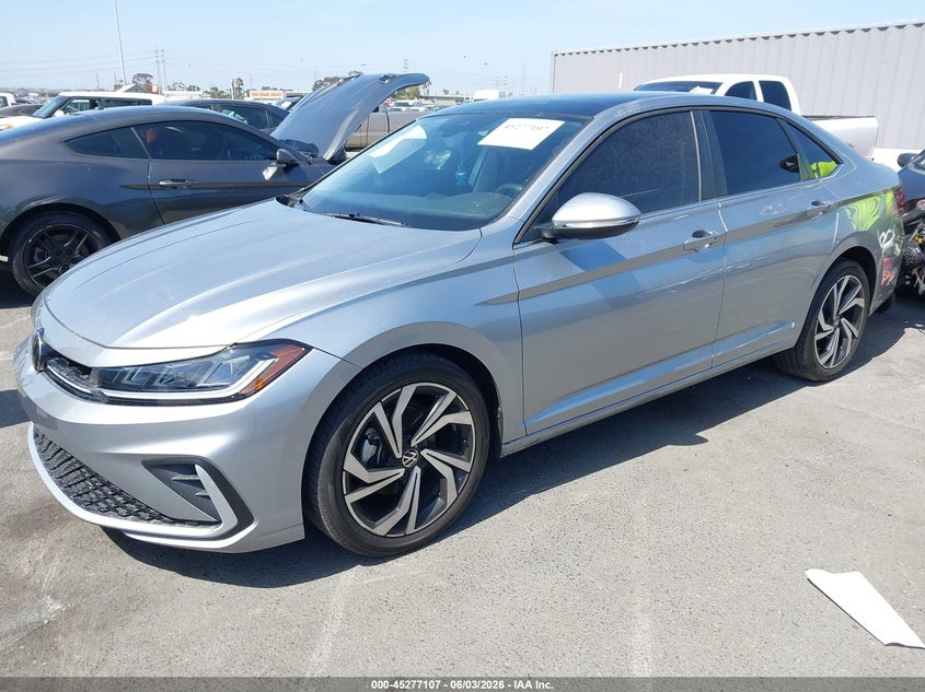 Vin: 3vwgx7buxsm069911, lot: 45774931, volkswagen jetta 1.5t sel 20252