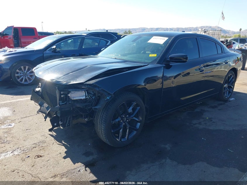 Vin: 2c3cdxbg6mh634911, lot: 45774942, dodge charger sxt rwd 20212