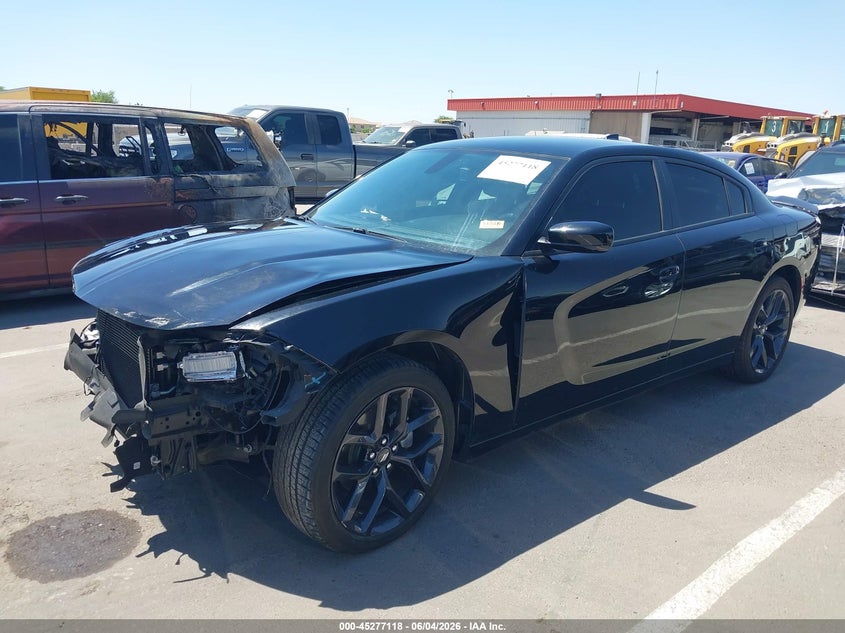 Vin: 2c3cdxbg6mh634911, lot: 45774942, dodge charger sxt rwd 20212