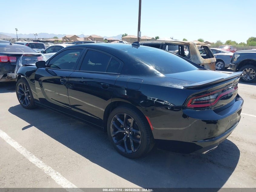 Vin: 2c3cdxbg6mh634911, lot: 45774942, dodge charger sxt rwd 20213
