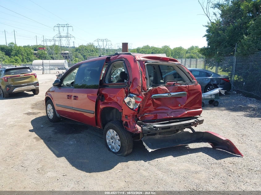 2007 Chrysler Town & Country VIN: 1A4GJ45R77B180354 Lot: 45277119