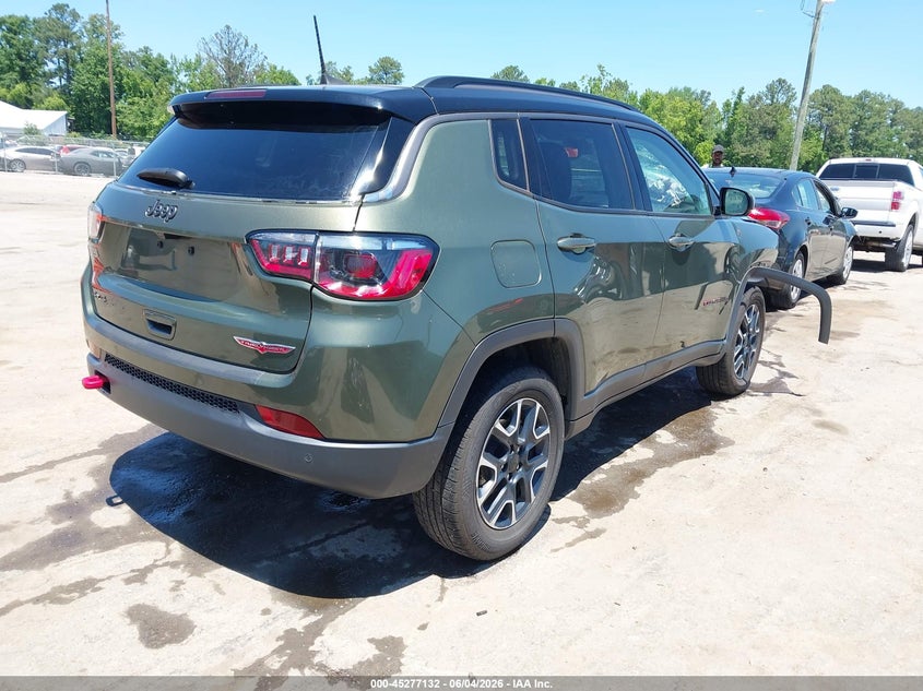 Vin: 3c4njddb7mt594293, lot: 45774956, jeep compass trailhawk 4x4 20214