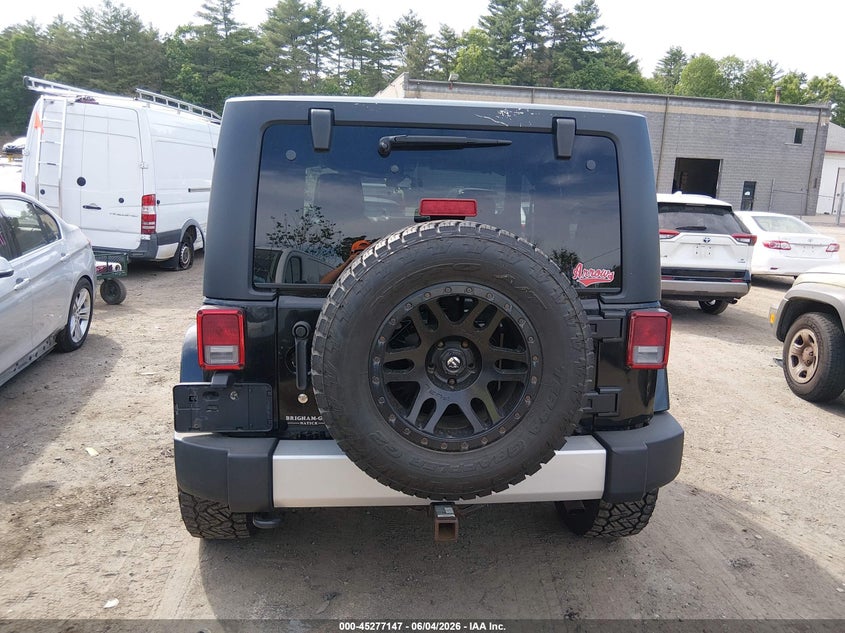 2012 Jeep Wrangler / 3.6 Sahara black Lot 111045277147 Vin 1C4AJWBG6CL176410