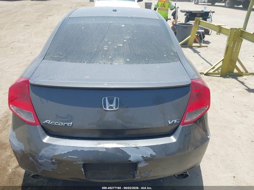 2012 Honda Accord 3.5 3.5 Ex-L grey Lot 111045277160 Vin 1HGCS2B87CA000891
