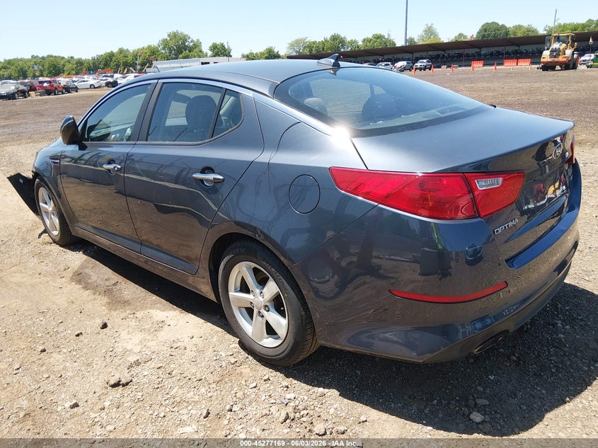 Vin: knagm4a79f5611112, lot: 45774993, kia optima lx 20153