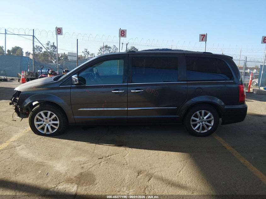 2016 Chrysler Town & Country Limited Platinum VIN: 2C4RC1GG2GR233093 Lot: 45277196