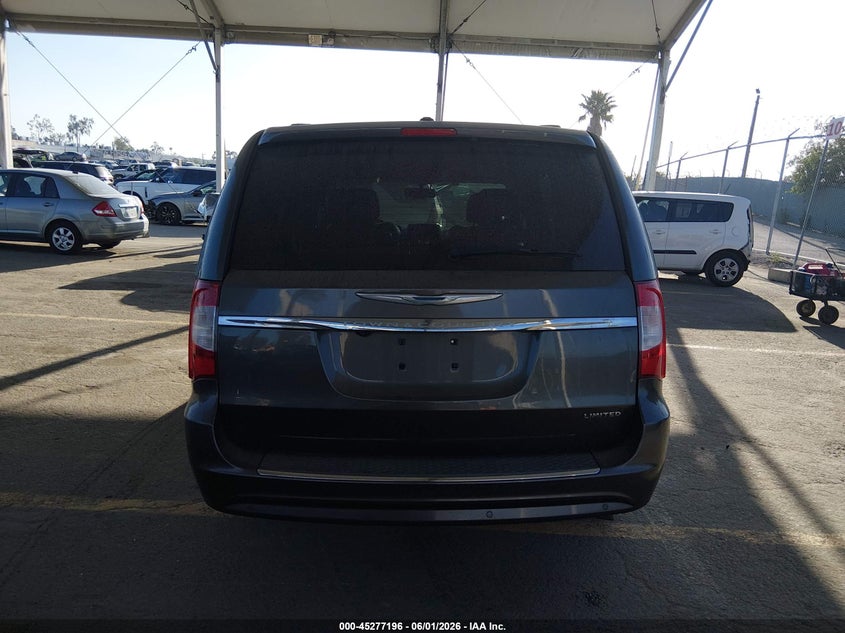 2016 Chrysler Town & Country Limited Platinum VIN: 2C4RC1GG2GR233093 Lot: 45277196