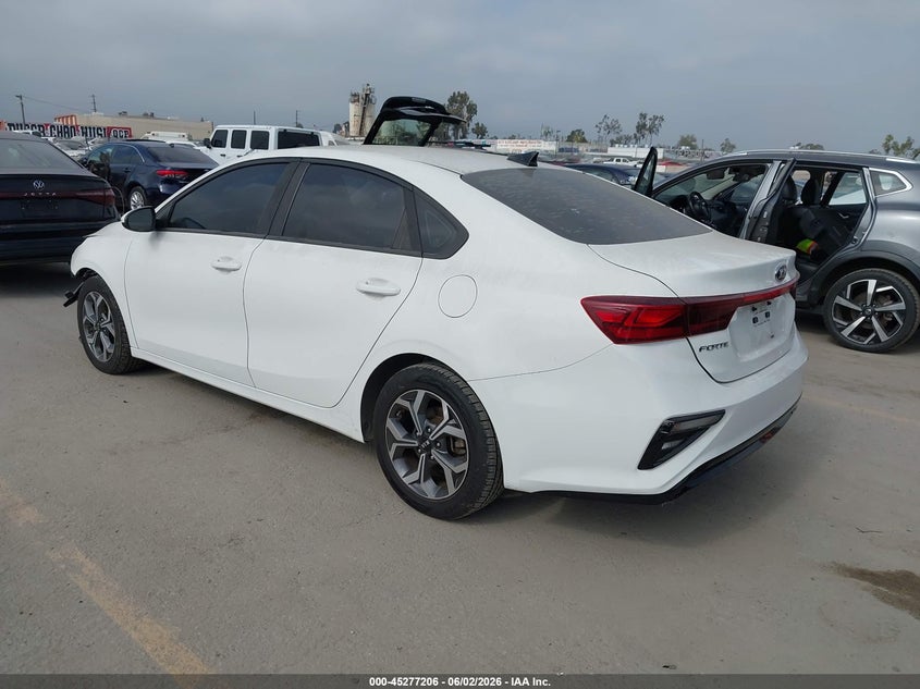 Vin: 3kpf24adxle148603, lot: 45775030, kia forte lxs 20203