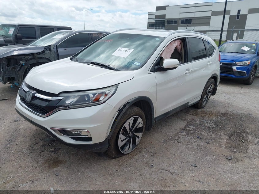 2016 Honda Cr-V Touring 5J6RM4H96GL101102 photo 1