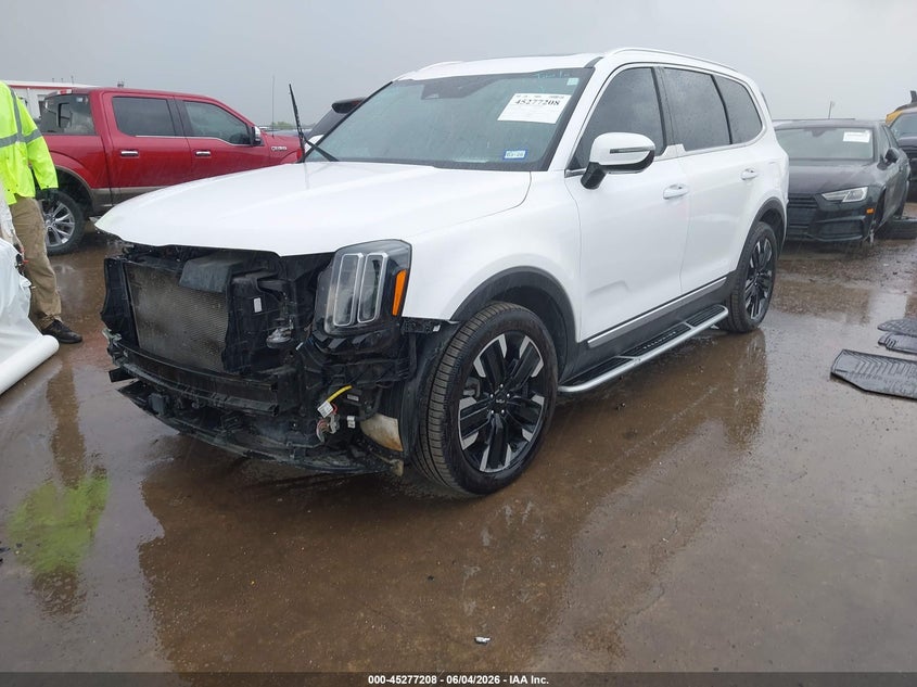 Vin: 5xyp5dgc2pg402534, lot: 45775032, kia telluride sx prestige 20232