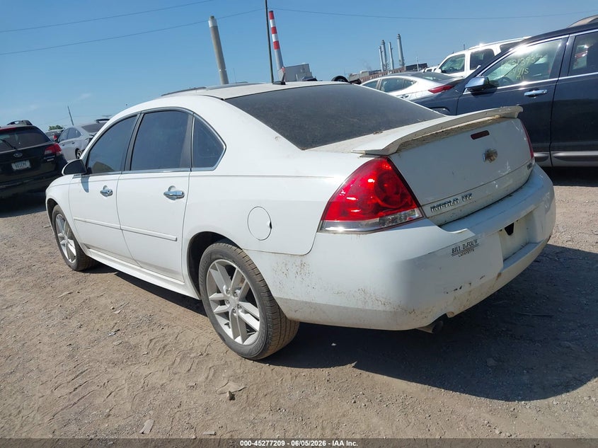 Vin: 2g1wc5e35c1254452, lot: 45775034, chevrolet impala ltz 20123