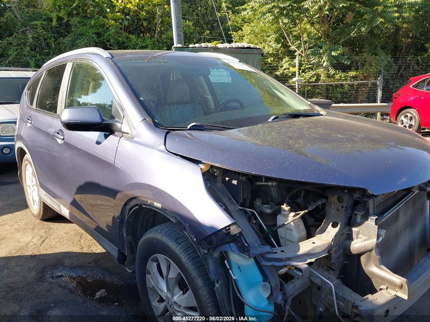 2012 Honda Cr-v 2.4 Cr-V Ex-L blue Lot 111045277220 Vin 5J6RM4H71CL050830