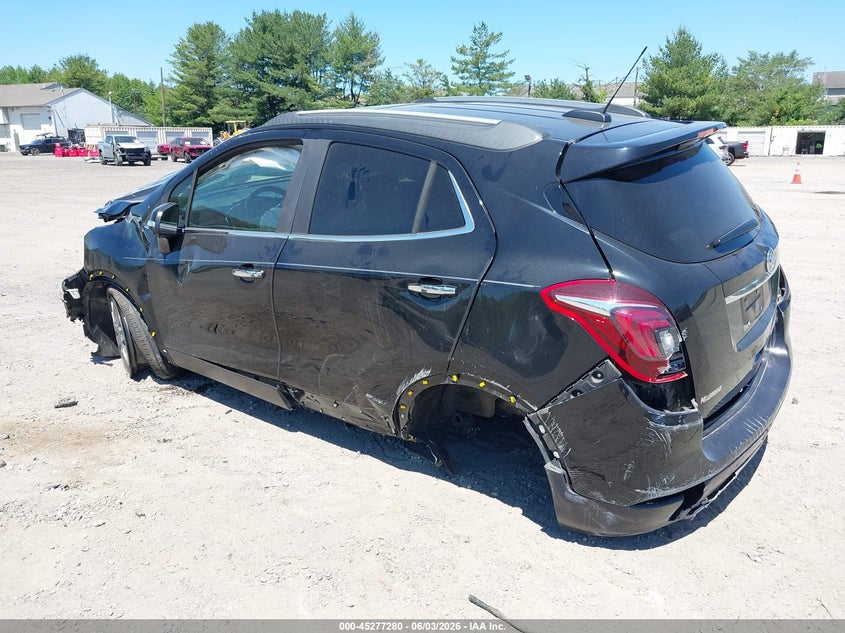 Vin: kl4cj1sb2kb834240, lot: 45775104, buick encore fwd sport touring 20193