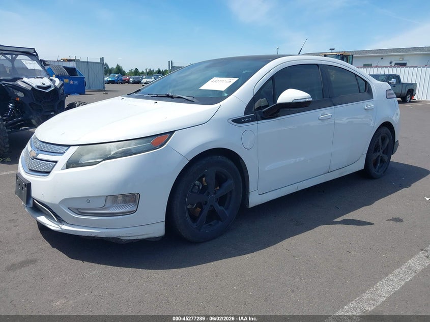 Vin: 1g1ra6e46cu125433, lot: 45775113, chevrolet volt 20122