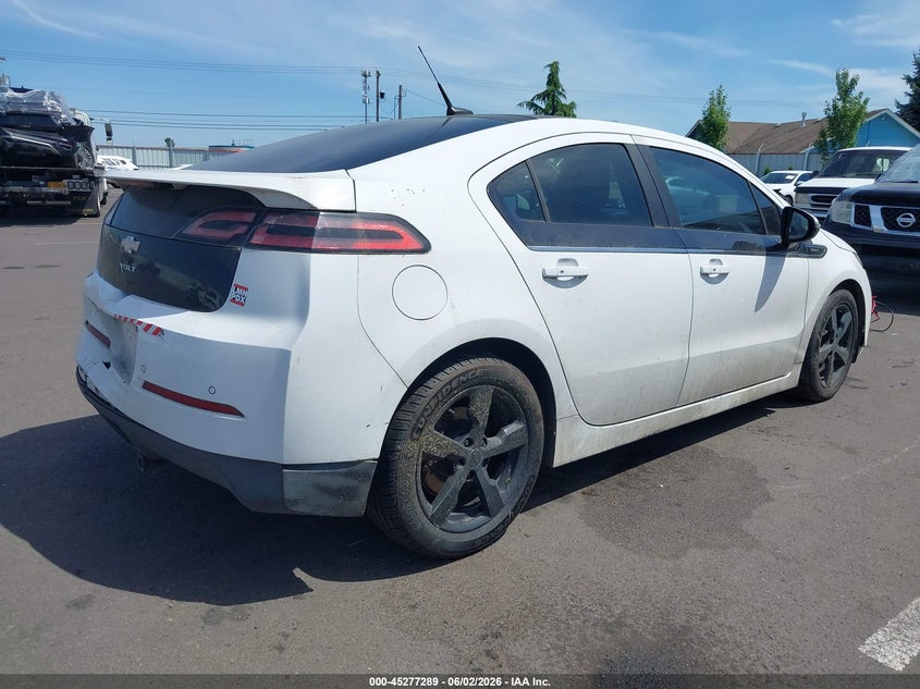 Vin: 1g1ra6e46cu125433, lot: 45775113, chevrolet volt 20124