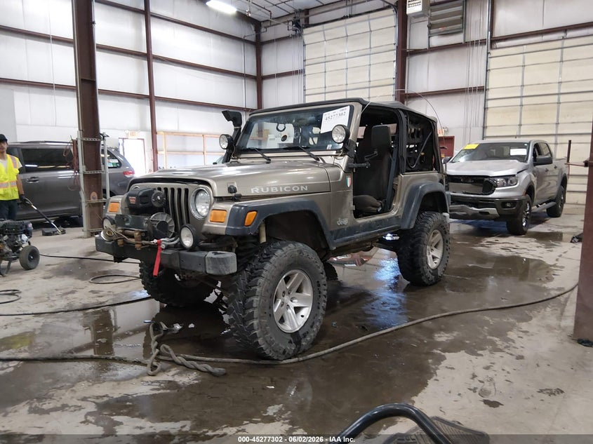 2003 Jeep Wrangler Rubicon VIN: 1J4FA69SX3P357710 Lot: 45277302