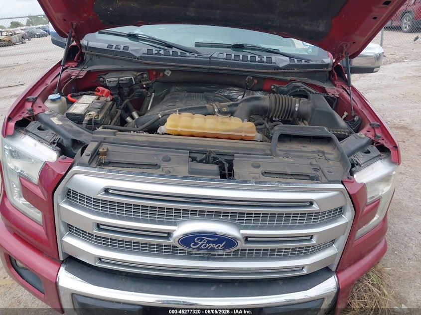 2015 Ford F-150 3.5 Platinum brown Lot 111045277320 Vin 1FTEW1EG7FFD07879