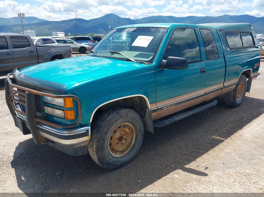 1996 GMC SIERRA COUPE 5.7L V8 FI F
