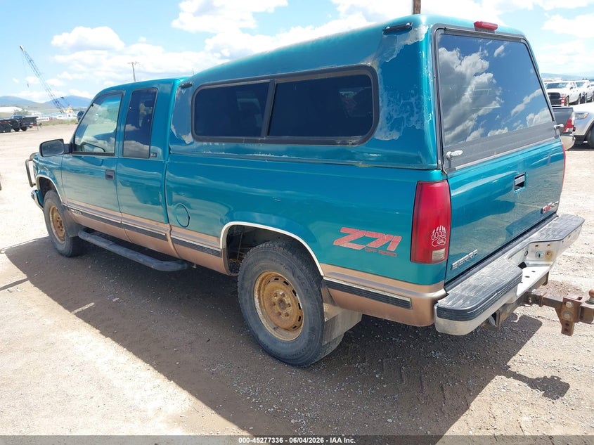 1996 GMC SIERRA COUPE 5.7L V8 FI F