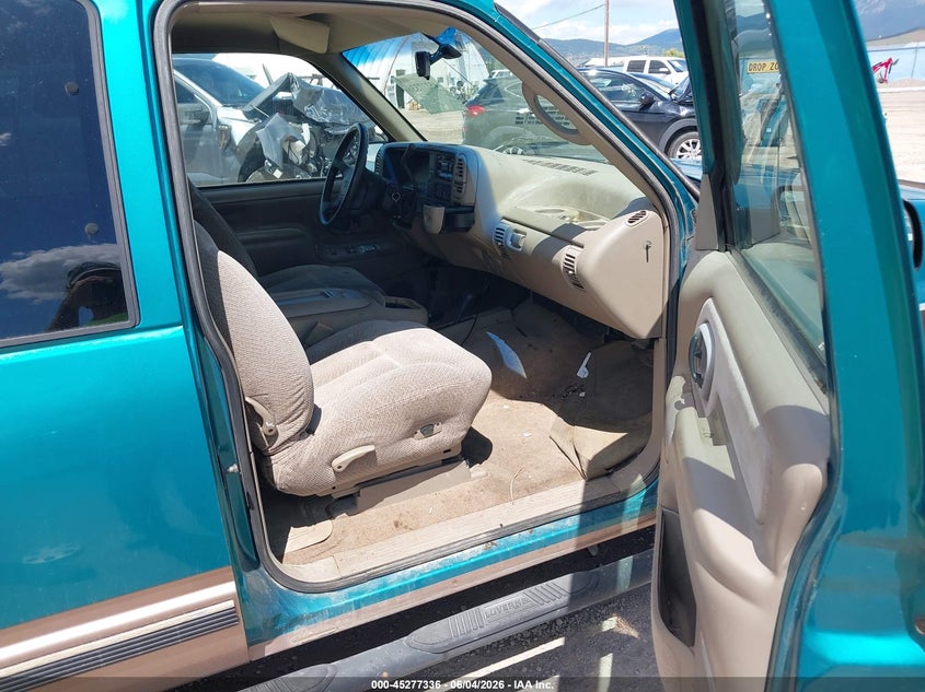 1996 GMC SIERRA COUPE 5.7L V8 FI F
