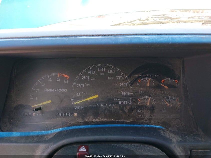 1996 GMC SIERRA COUPE 5.7L V8 FI F