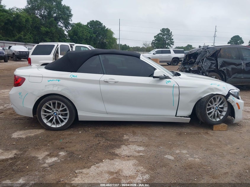 2016 BMW 228I VIN: WBA1K9C58GV710557 Lot: 45277337