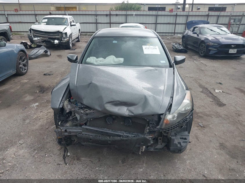 2012 Honda Accord 2.4 2.4 Lx-P grey Lot 111045277358 Vin 1HGCP2F43CA203818