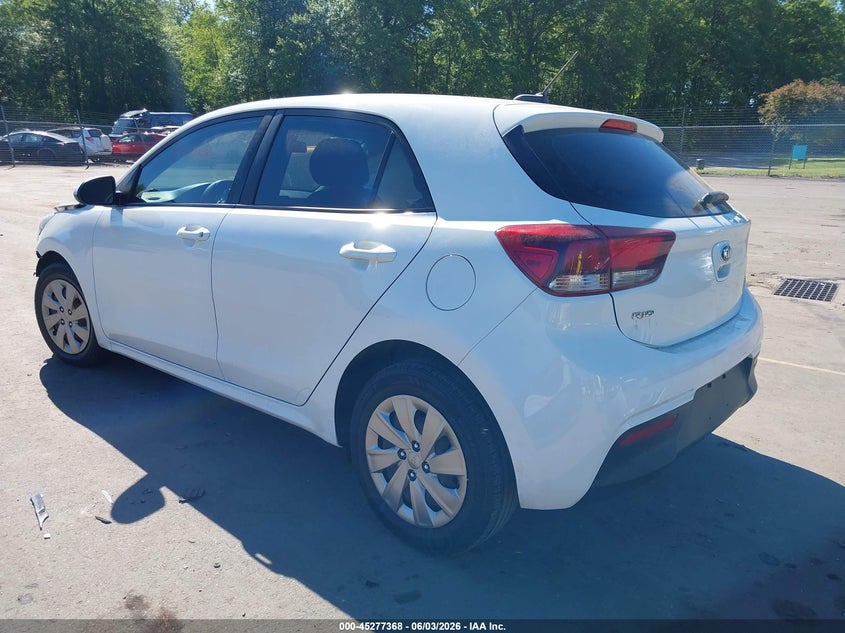 Vin: 3kpa25ab0je044827, lot: 45775192, kia rio s 20183