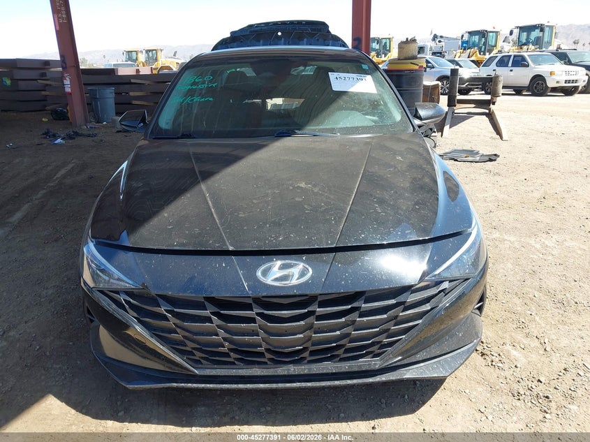 VIN KMHLL4AG6MU156609 2021 HYUNDAI ELANTRA SE