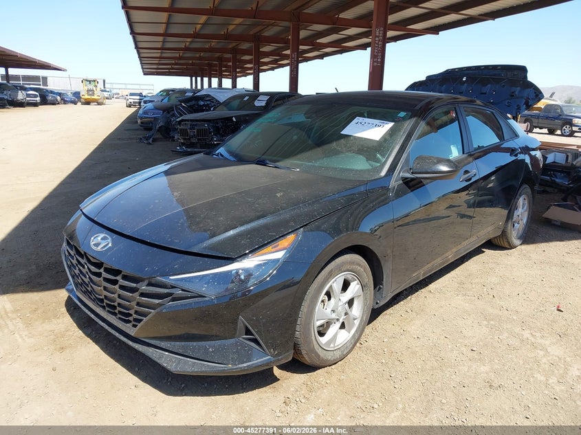 2021 Hyundai Elantra Se KMHLL4AG6MU156609 photo 1