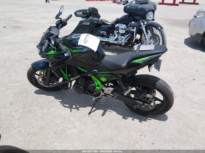 2025 Kawasaki Er650 N VIN: ML5EREN13SDAE6596 Lot: 45277395