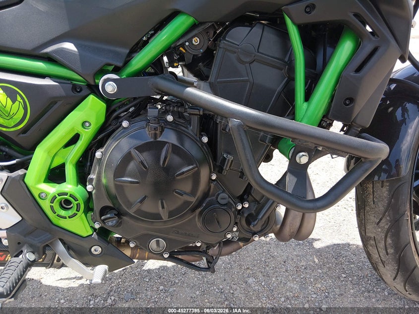 2025 Kawasaki Er650 N VIN: ML5EREN13SDAE6596 Lot: 45277395