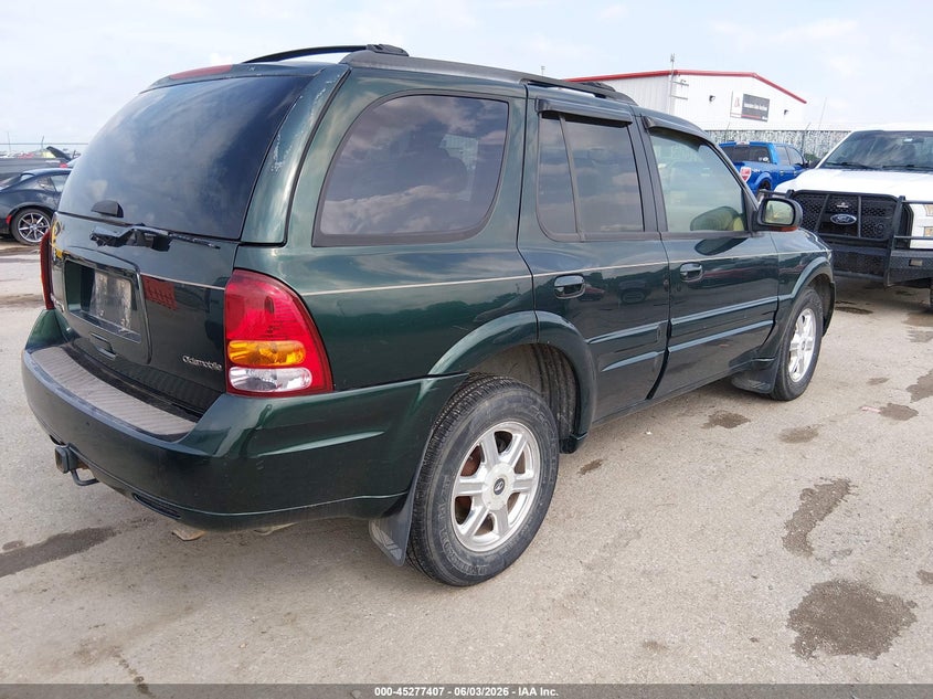 2003 OLDSMOBILE BRAVADA SPORT UTILITY VEHICLE 4.2L I-6 DOHC, VVT, 275HP