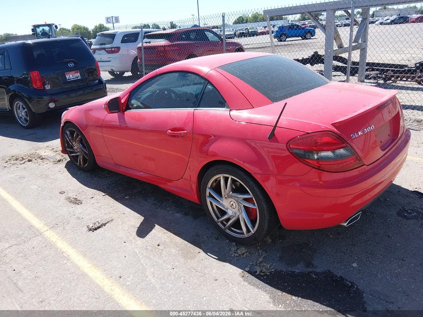 Vin: wdbwk5ea9bf240889, lot: 45775260, mercedes-benz slk 300 20113