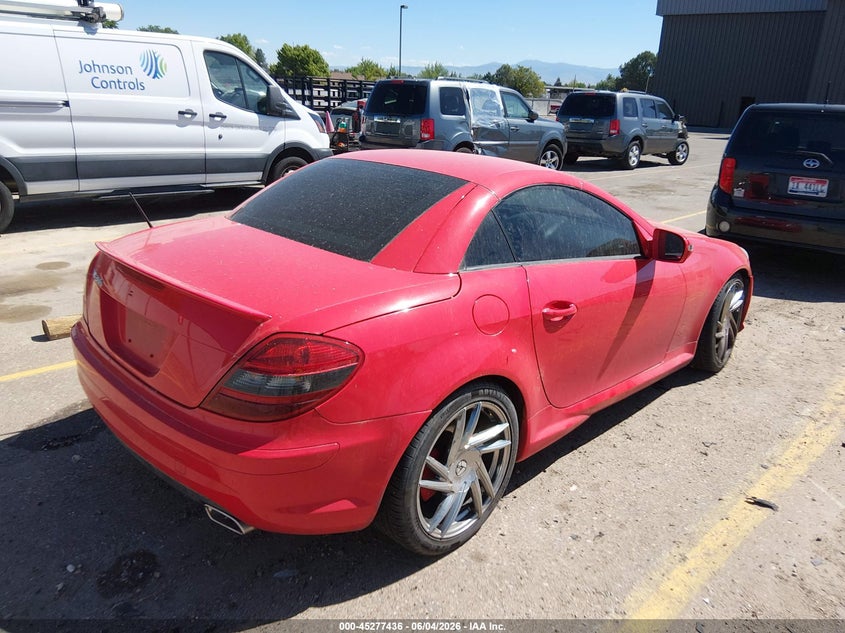 Vin: wdbwk5ea9bf240889, lot: 45775260, mercedes-benz slk 300 20114
