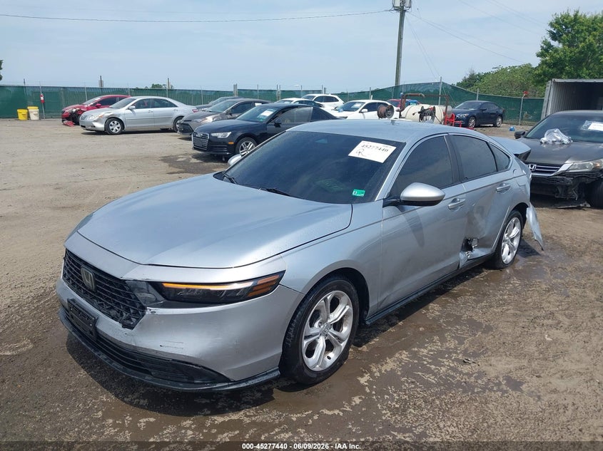 2025 HONDA ACCORD 1.5L I-4 DI, DOHC, V(VIN: 1HGCY1F2XSA042789
