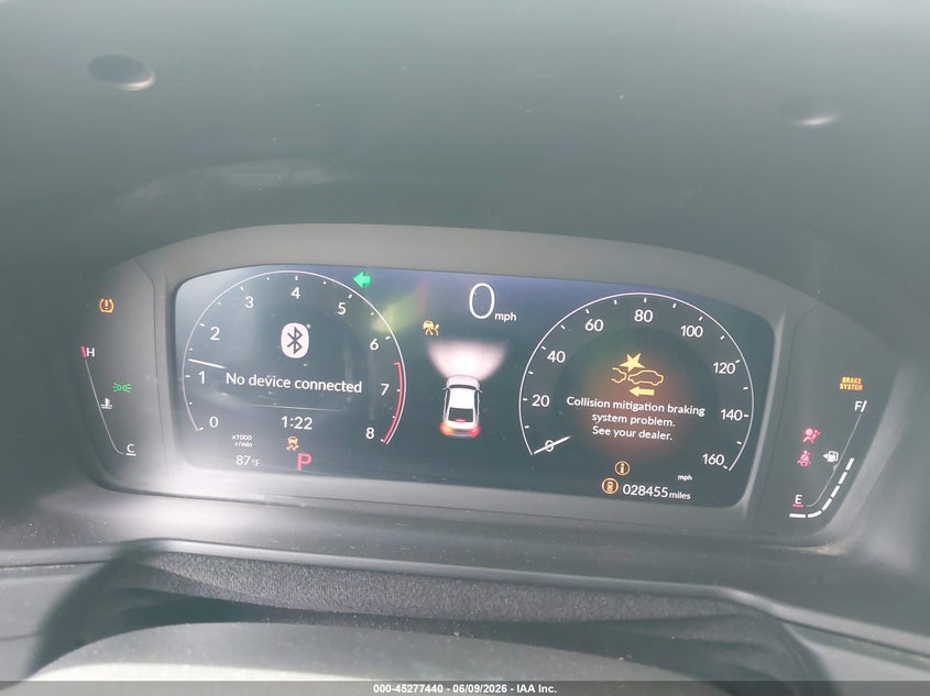 2025 HONDA ACCORD 1.5L I-4 DI, DOHC, V(VIN: 1HGCY1F2XSA042789