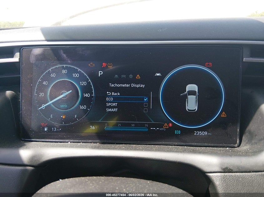 2022 Hyundai Tucson Hybrid Sel Convenience VIN: KM8JFCA15NU035642 Lot: 45277454