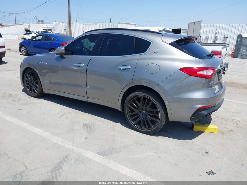 Vin: zn661yus4kx313658, lot: 45775290, maserati levante s gransport 20193