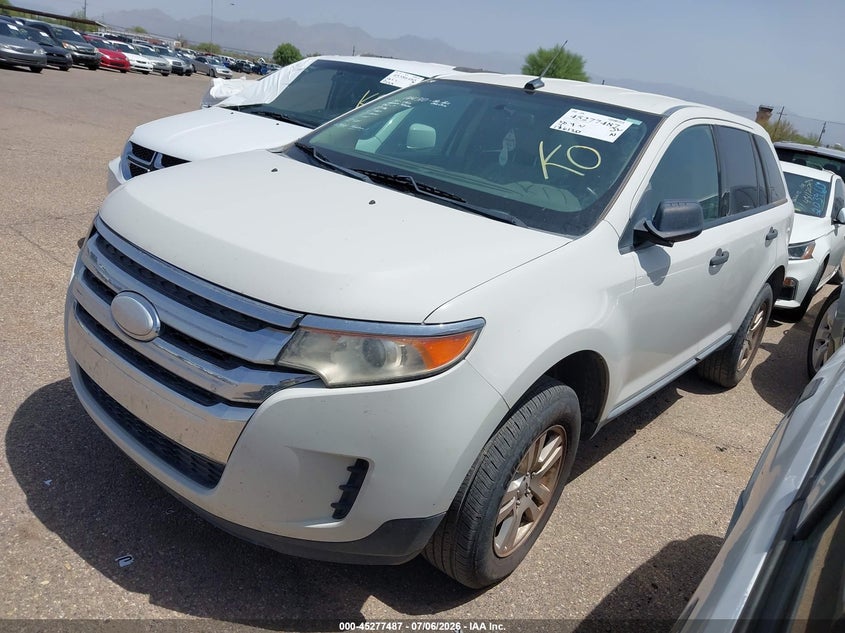 Vin: 2fmdk3gc5cba41977, lot: 45775311, ford edge se 20122