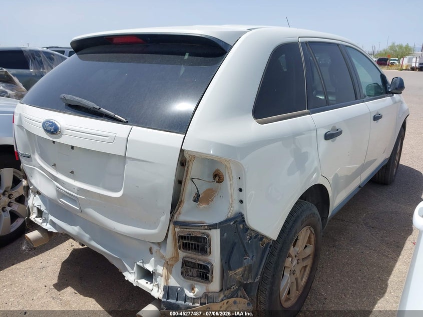 Vin: 2fmdk3gc5cba41977, lot: 45775311, ford edge se 20124