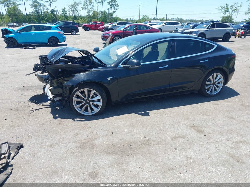 Vin: 5yj3e1ea5kf401778, lot: 45775327, tesla model 3 long range/mid range/standard range/standard range plus 20192