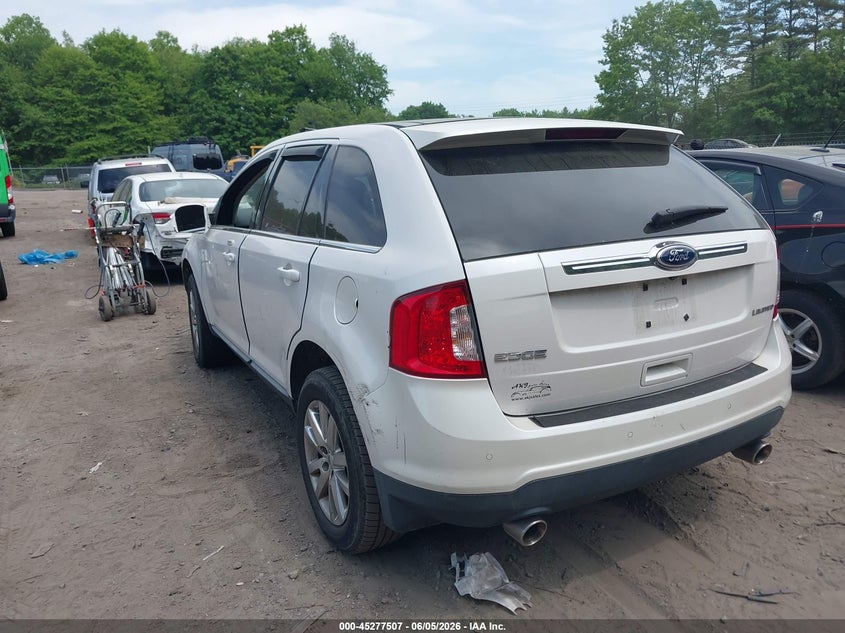 Vin: 2fmdk3kc8bbb05399, lot: 45775331, ford edge limited 20113
