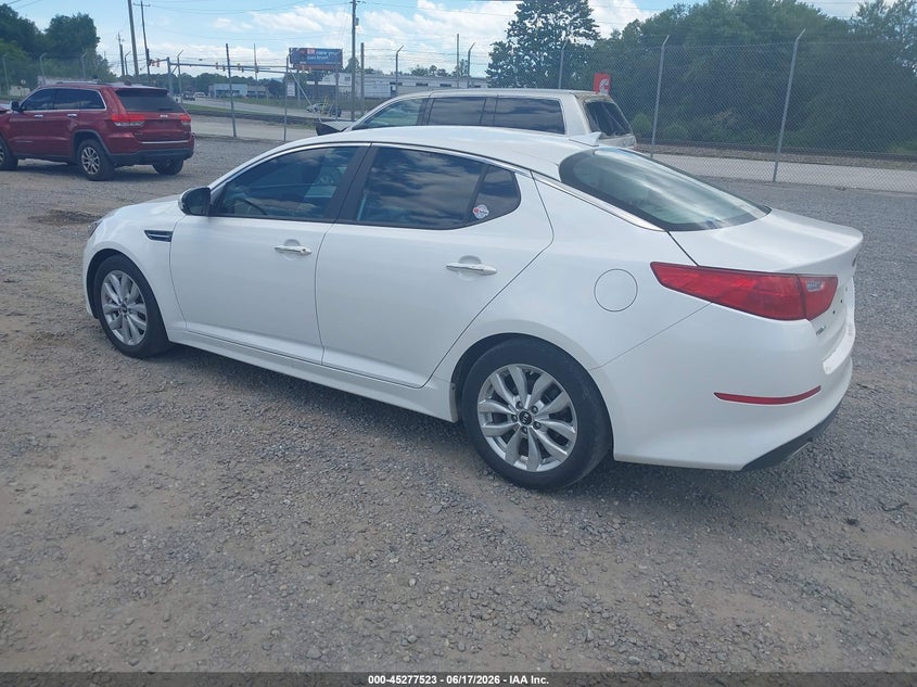 Vin: knagm4a71f5617423, lot: 45775347, kia optima lx 20153