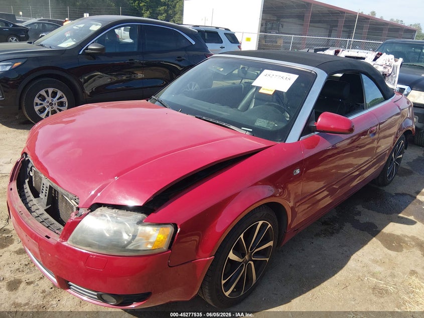 2005 Audi A4 1.8t WAUAC48H95K008622 photo 1
