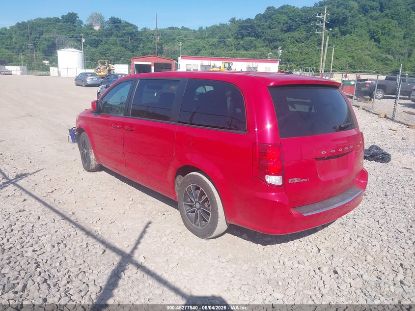 Vin: 2c4rdgeg0gr102537, lot: 45775364, dodge grand caravan r/t 20163
